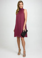 Glitter Halter Neck Dress