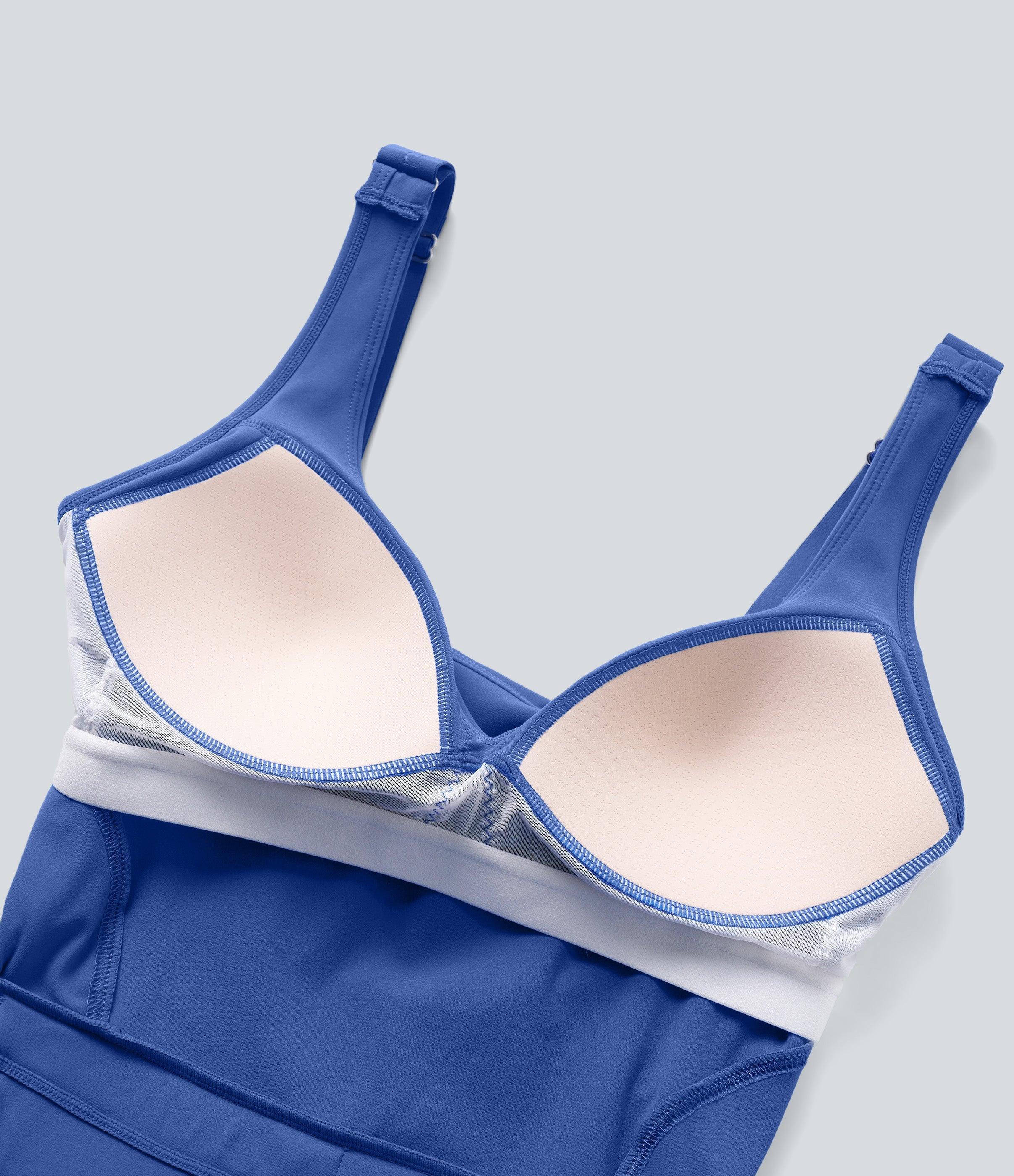 SoftlyZeroTM Plush Push-Up Molded Cups 2-in-1 Yoga Active Dress with Pockets-Easy Peezy