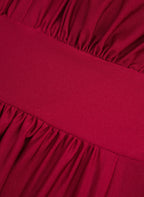 Fit & Flare V-Neck Dress