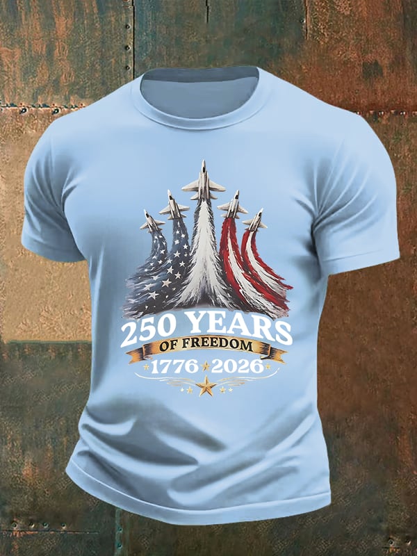 Men's   250 YEARS OF FREEDOM Print T-Shirt