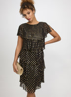 Polka Dot Tiered Dress