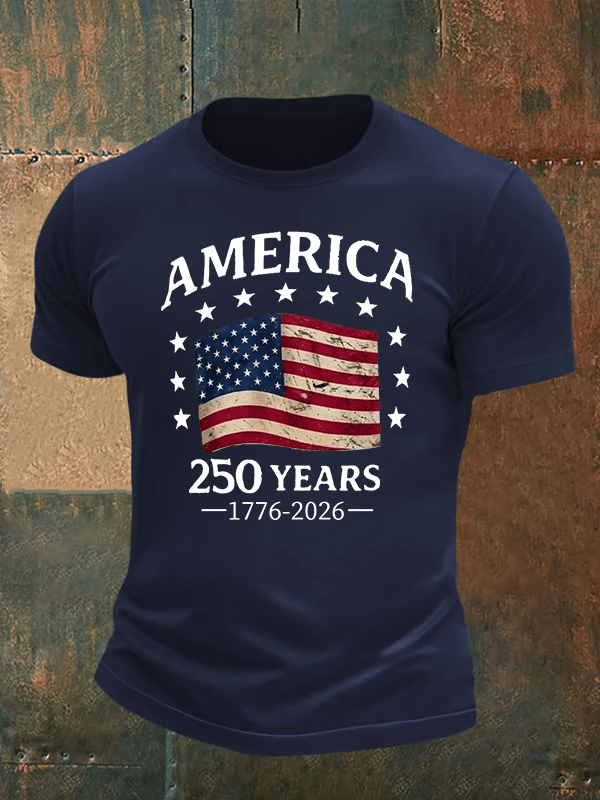 Men's America 250 Print T-Shirt