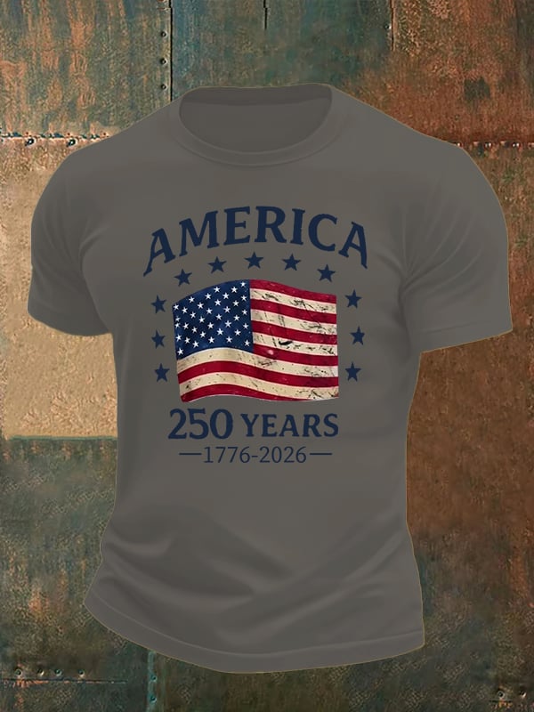 Men's America 250 Print T-Shirt