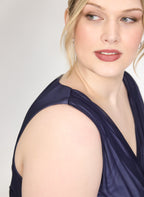 Mesh Fit and Flare Dress
