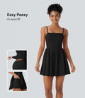 BreezefulTM 2-in-1 Quick Dry Mini Yoga Active Dress with Pockets-Easy Peezy Edition