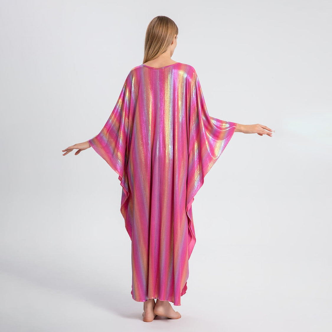 Sparkly Glitter Maxi Kaftan Dress