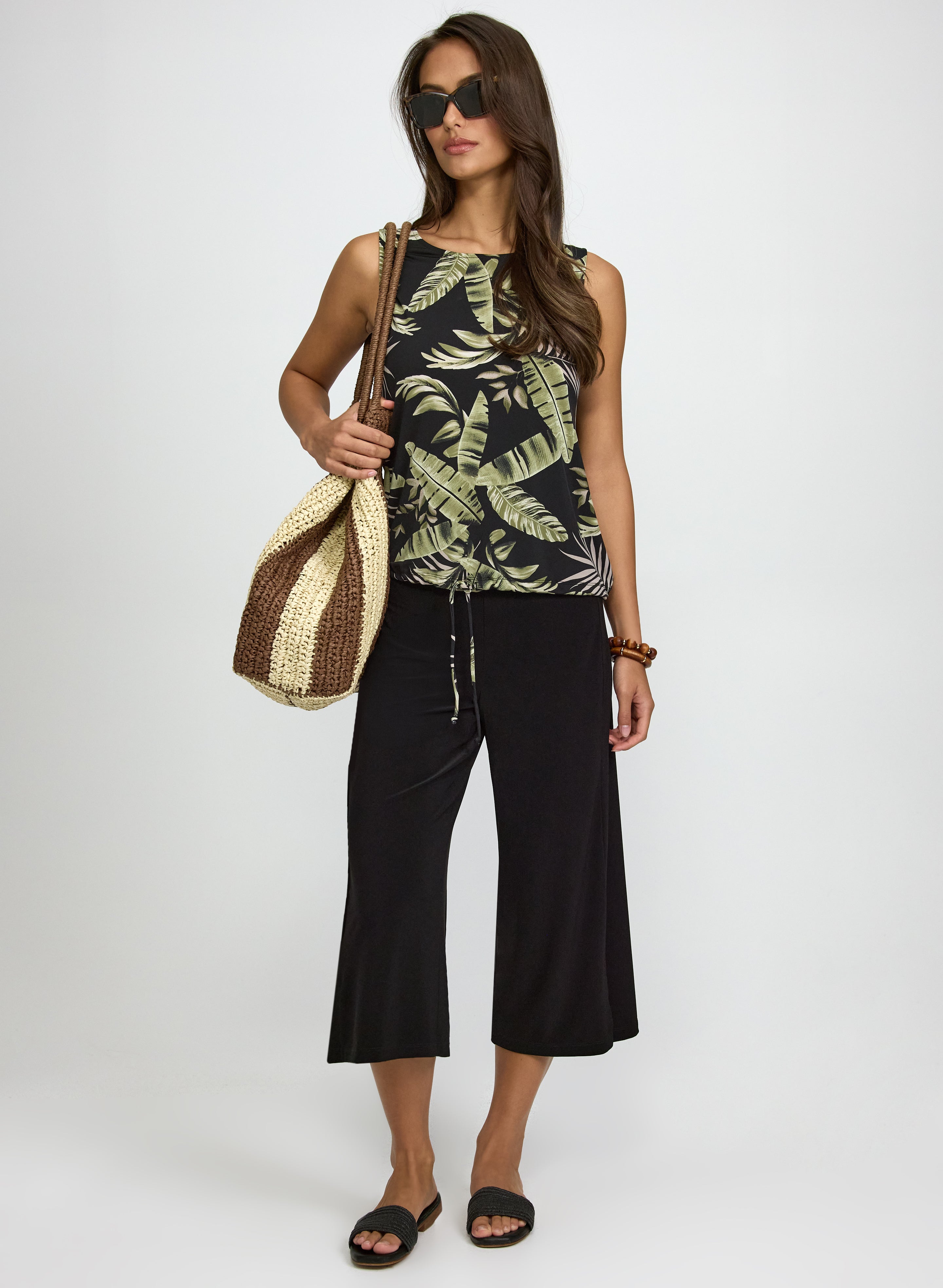 Jersey Pull-On Capris