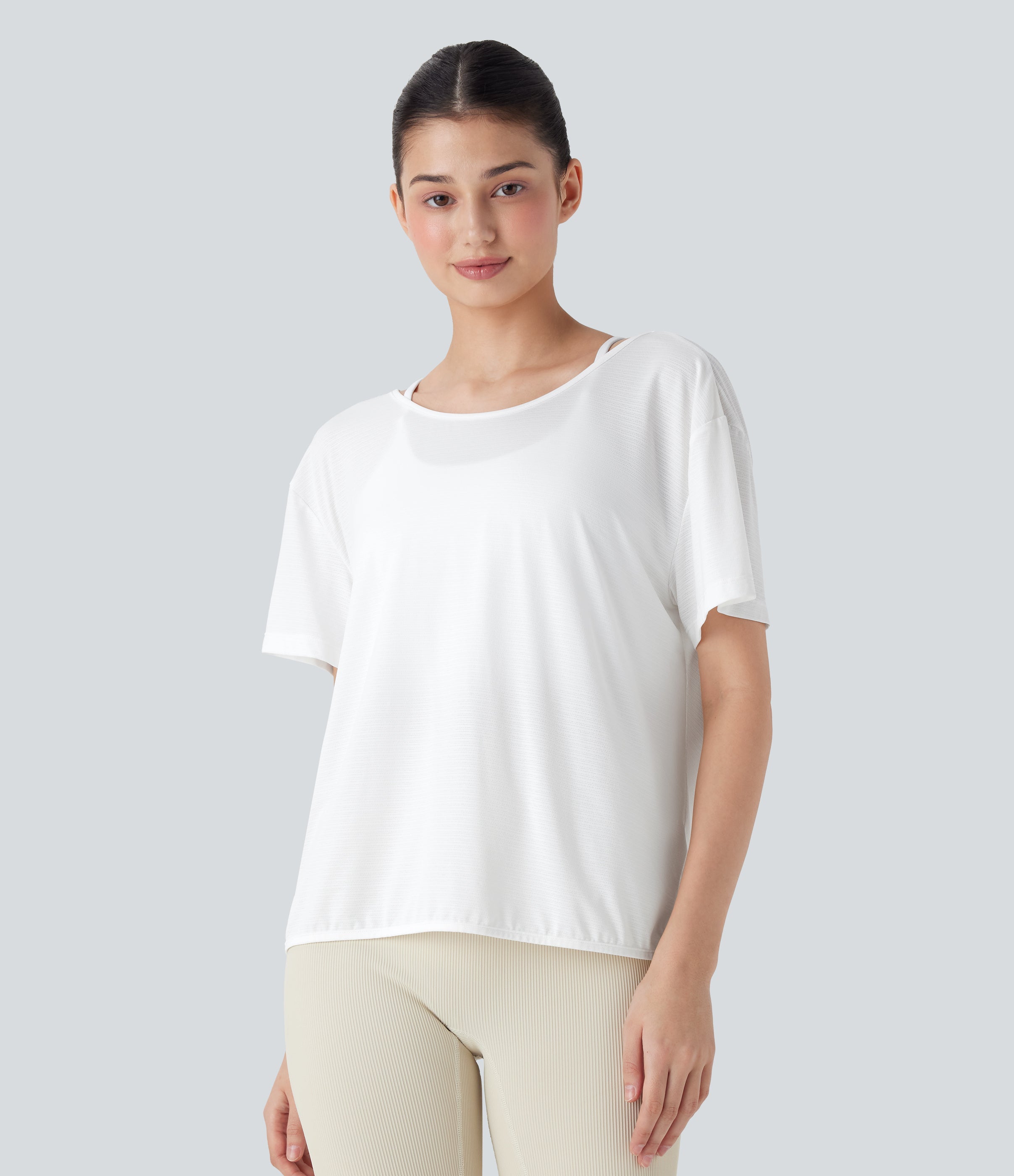 Short Sleeve Yoga Sports Top