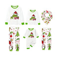 Holiday Family Christmas Pajamas Set With Classic Xmas Character Pattern Design