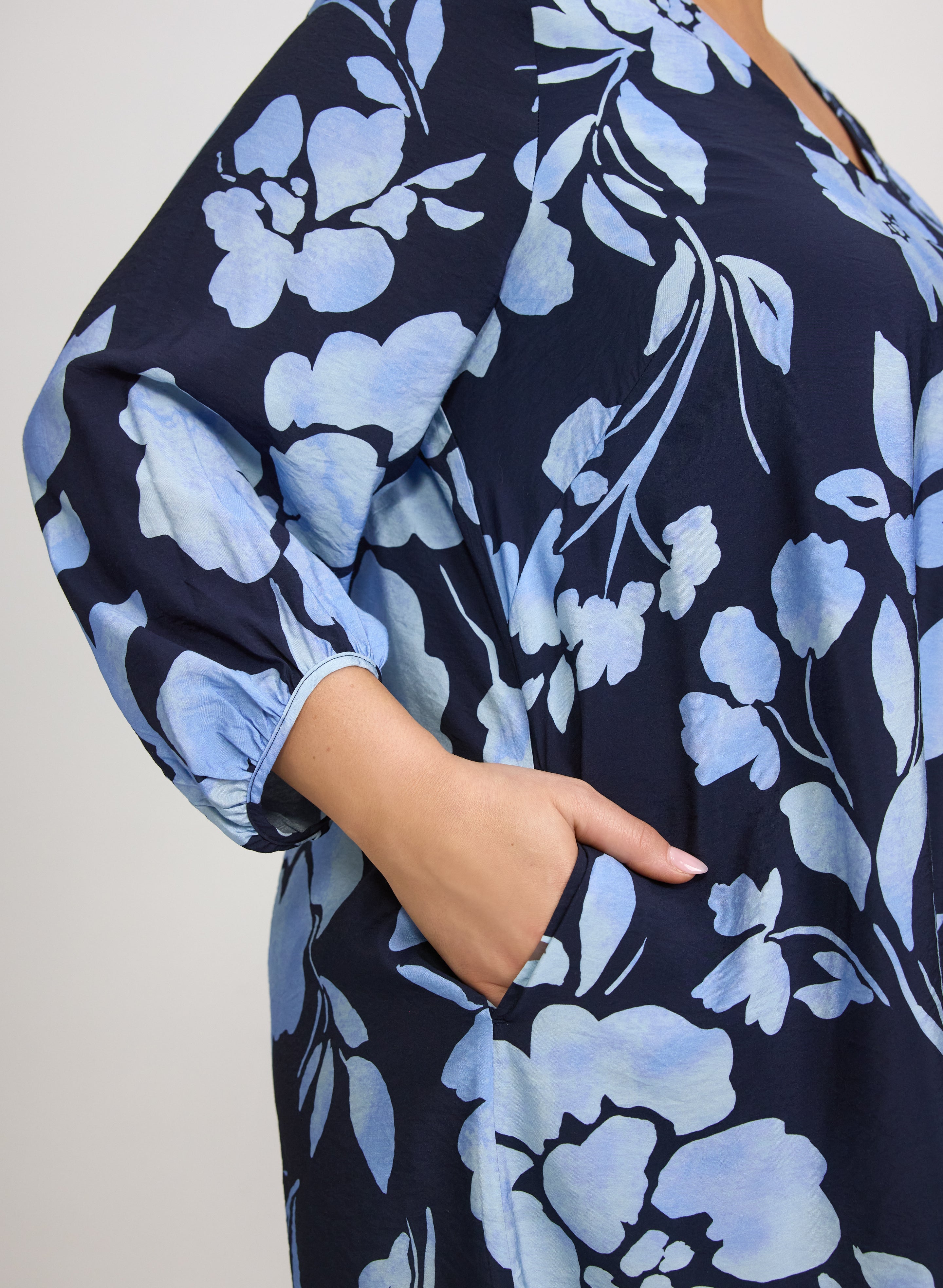 Floral A-Line Dress