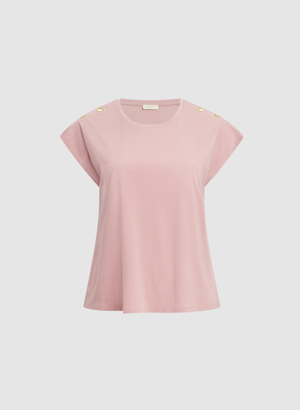 Button Detail T-Shirt