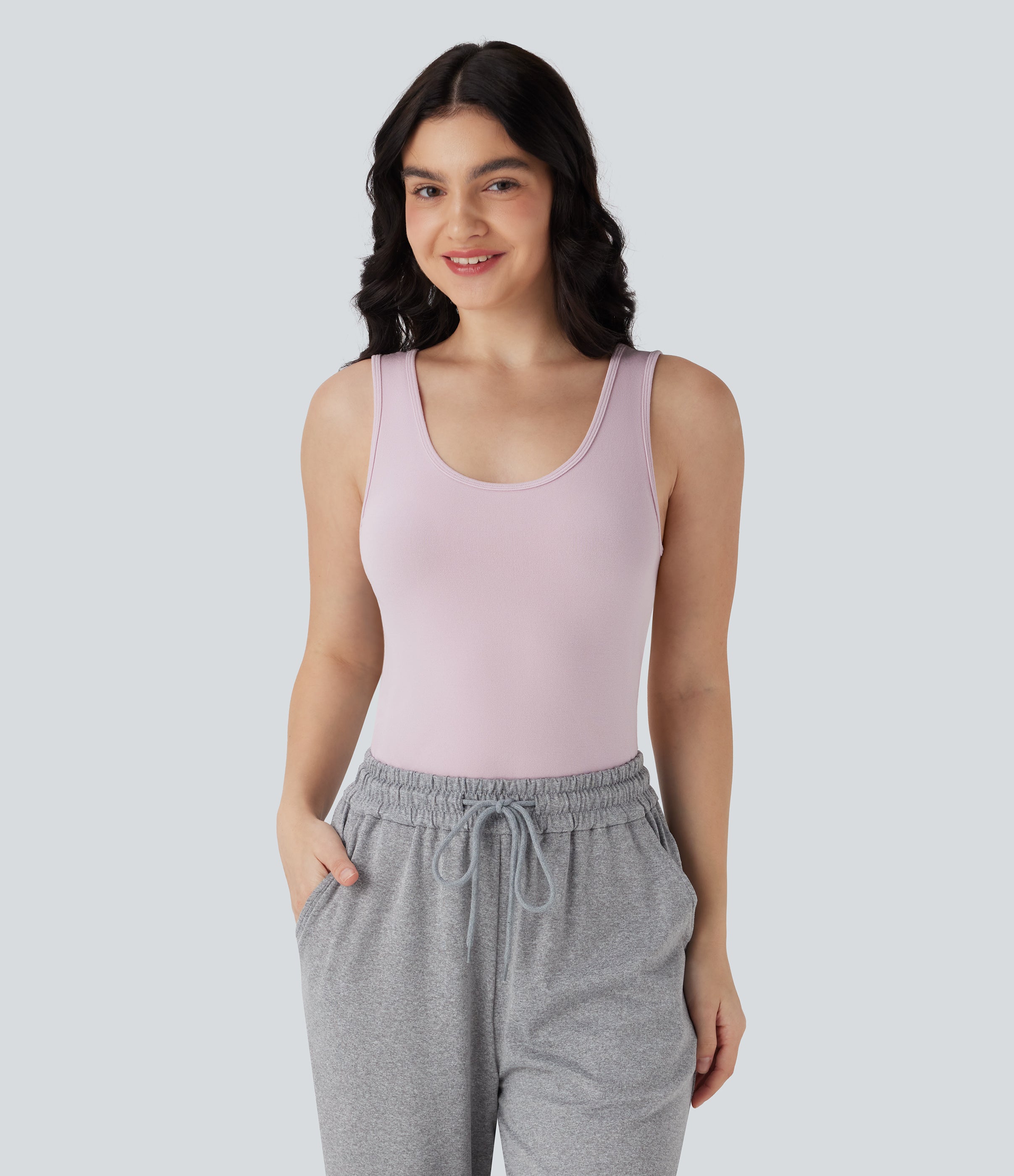 Seamless Flow U Back Lounge Tank Top