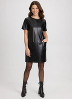 Vegan Leather Dress