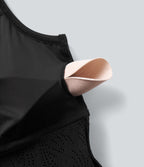 SoftlyZeroTM Airy Contrast Lace 2-in-1 Cool Touch Tennis Active Dress with Pocket-UPF50+