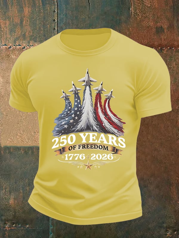 Men's   250 YEARS OF FREEDOM Print T-Shirt