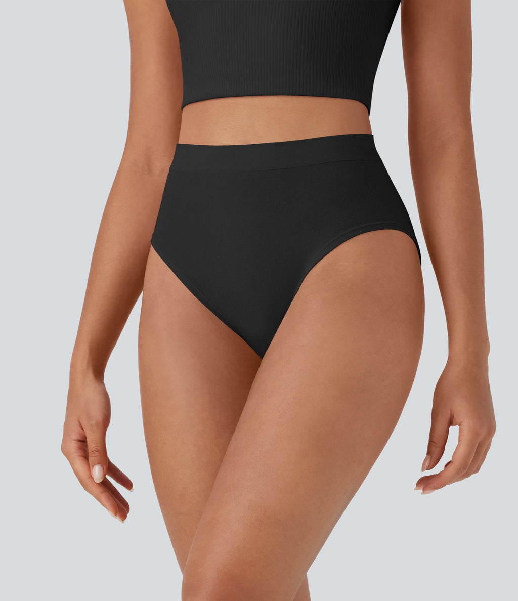 Seamless Flow High Waisted Lounge Underwear Panties