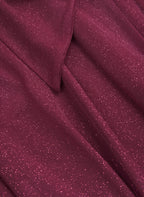 Glitter Halter Neck Dress