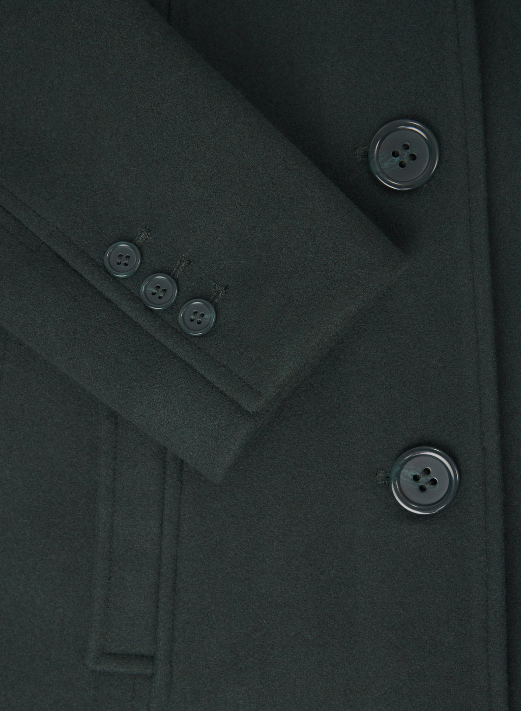 Wool-Blend Coat