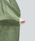 Built-in Bra Wide Leg Casual Jumpsuit with Pockets-Easy Peezy Edition