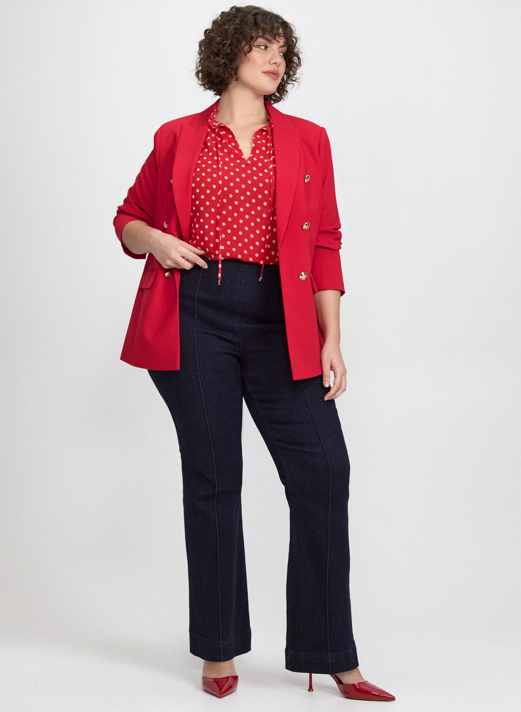 Peaked Lapel Jacket