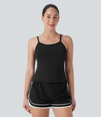 Pockets Plain Workout Cami Top