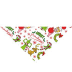 Holiday Family Christmas Pajamas Set With Colorful Christmas Character Pattern Print