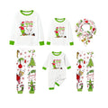 Holiday Family Christmas Pajamas Set With Playful Xmas Character Pattern Design