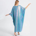 Sparkly Glitter Maxi Kaftan Dress
