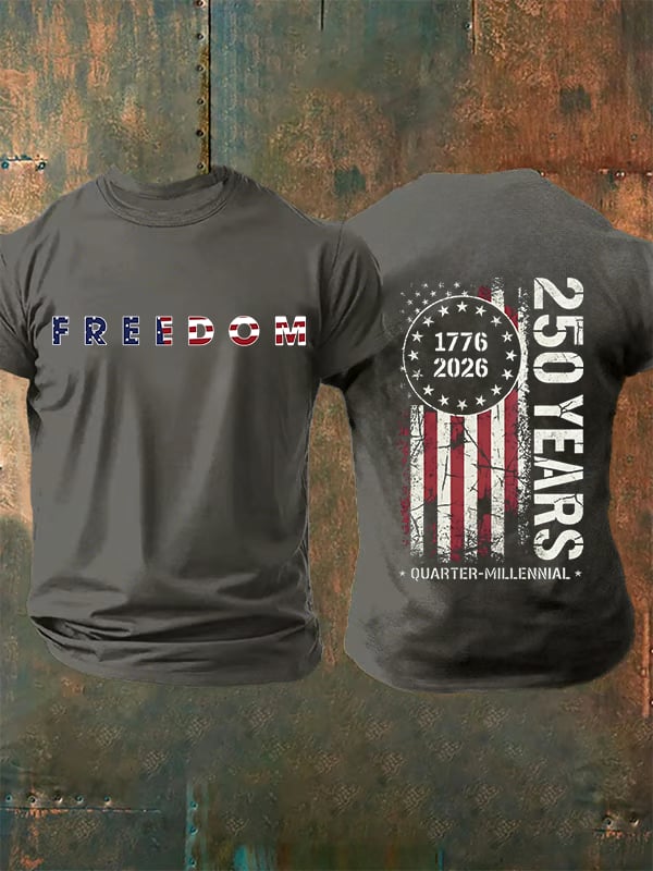 Men's  American 250th Print T-Shirt