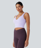 Seamless Flow Cropped Yoga Tank Top