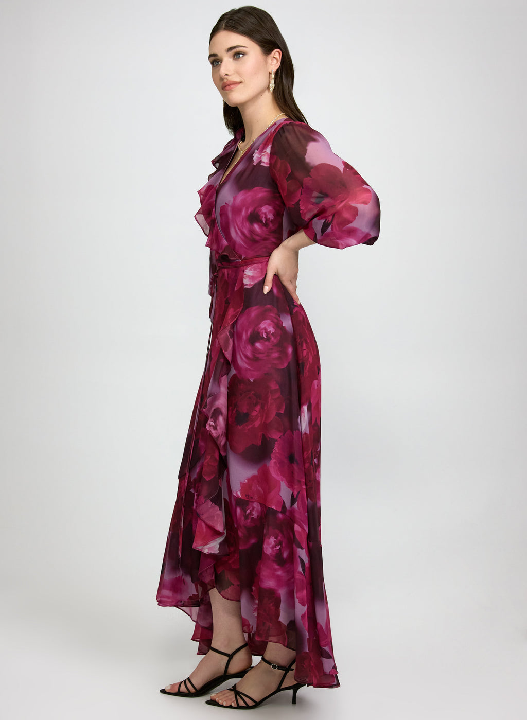 Floral Chiffon Dress
