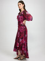 Floral Chiffon Dress