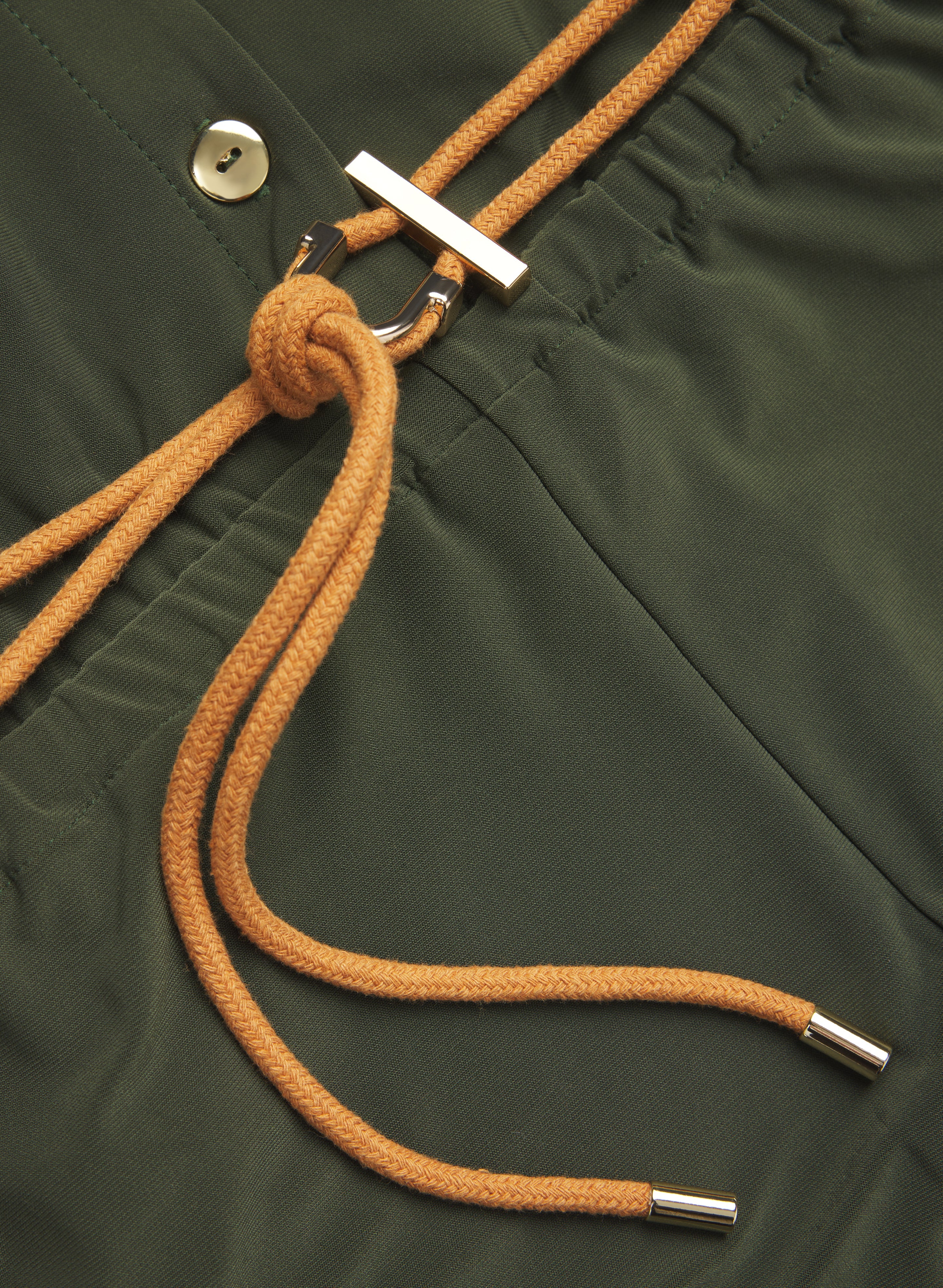 Belted Jersey Jumpsuit