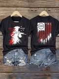 Women's  250 YEARS Round-neck Printed T-Shirt