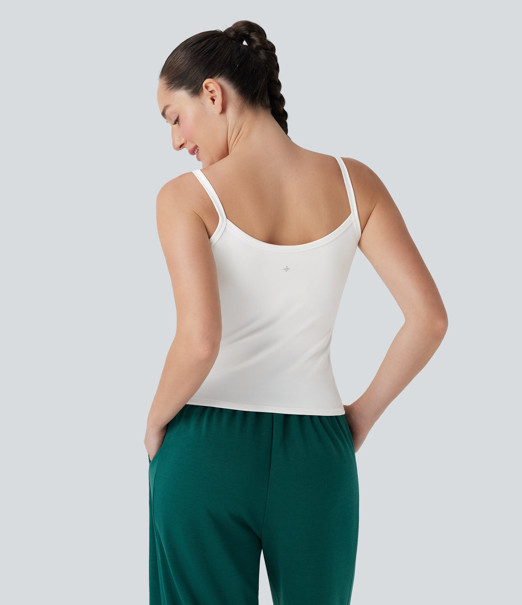 Pockets Plain Workout Cami Top