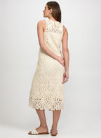 Fitted Crochet Dress