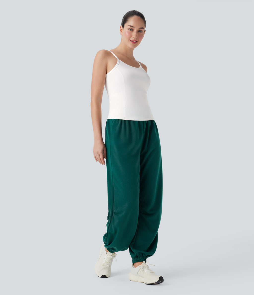 Pockets Plain Workout Cami Top