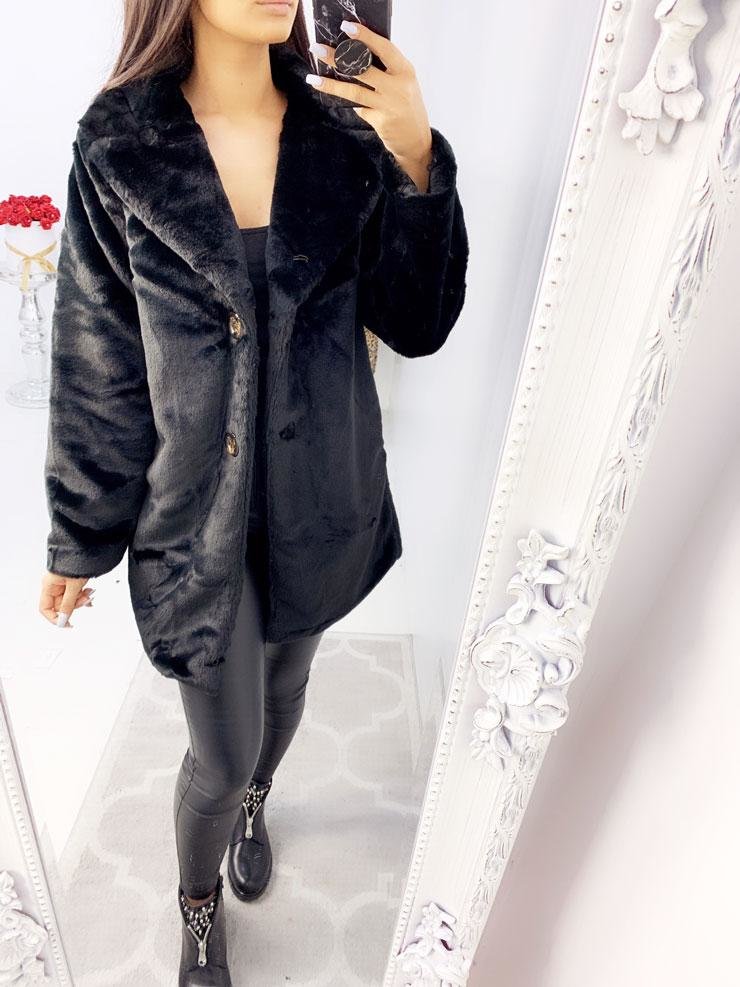 Cedric Faux Fur Oversized Soft Coat