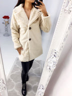 Cedric Faux Fur Oversized Soft Coat