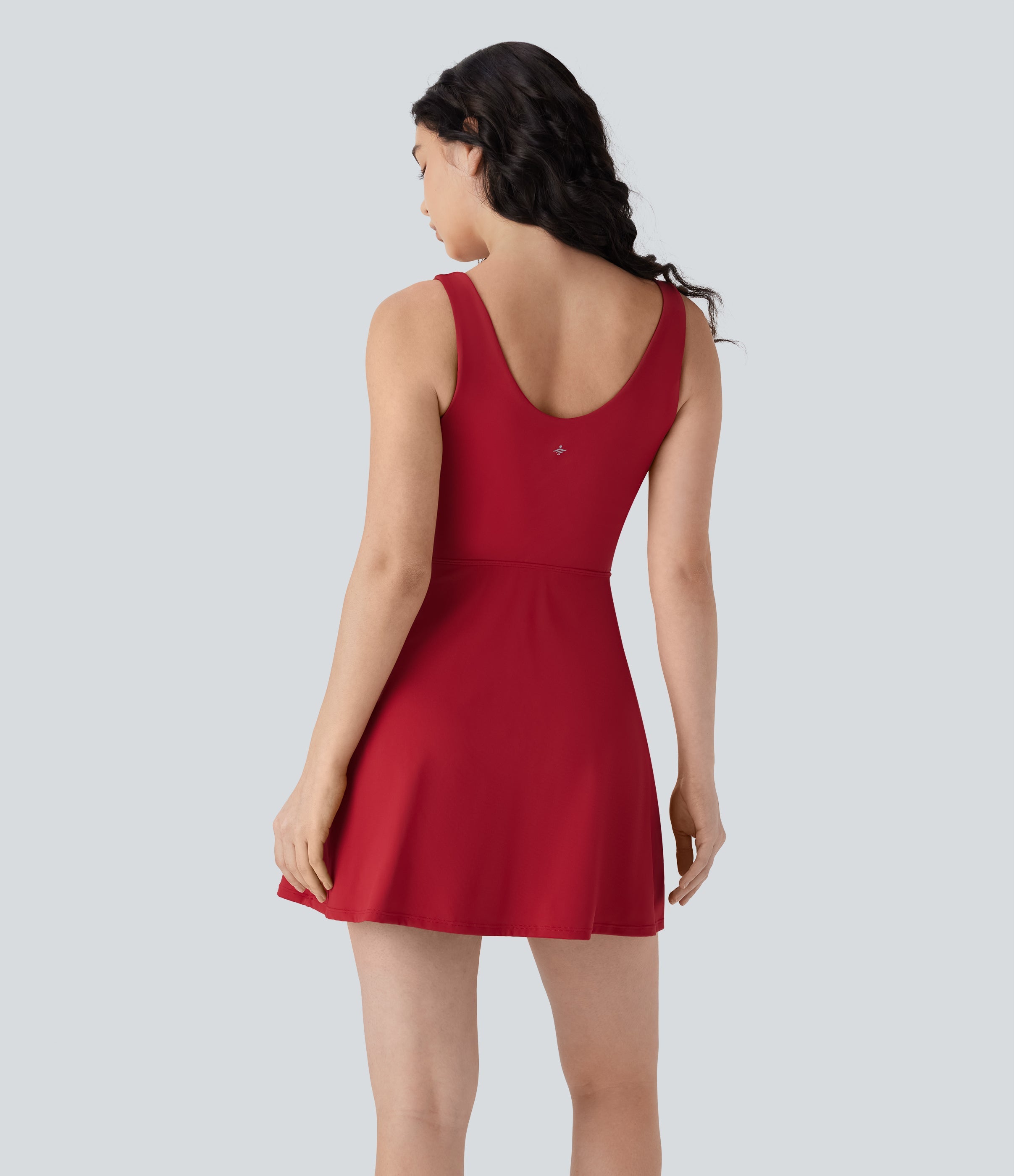 SoftlyZeroTM Airy Corset 2-in-1 Cool Touch Mini Tennis Active Tank Dress with Pockets-Easy Peezy Edition