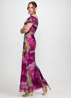 Floral Off-Shoulder Dress
