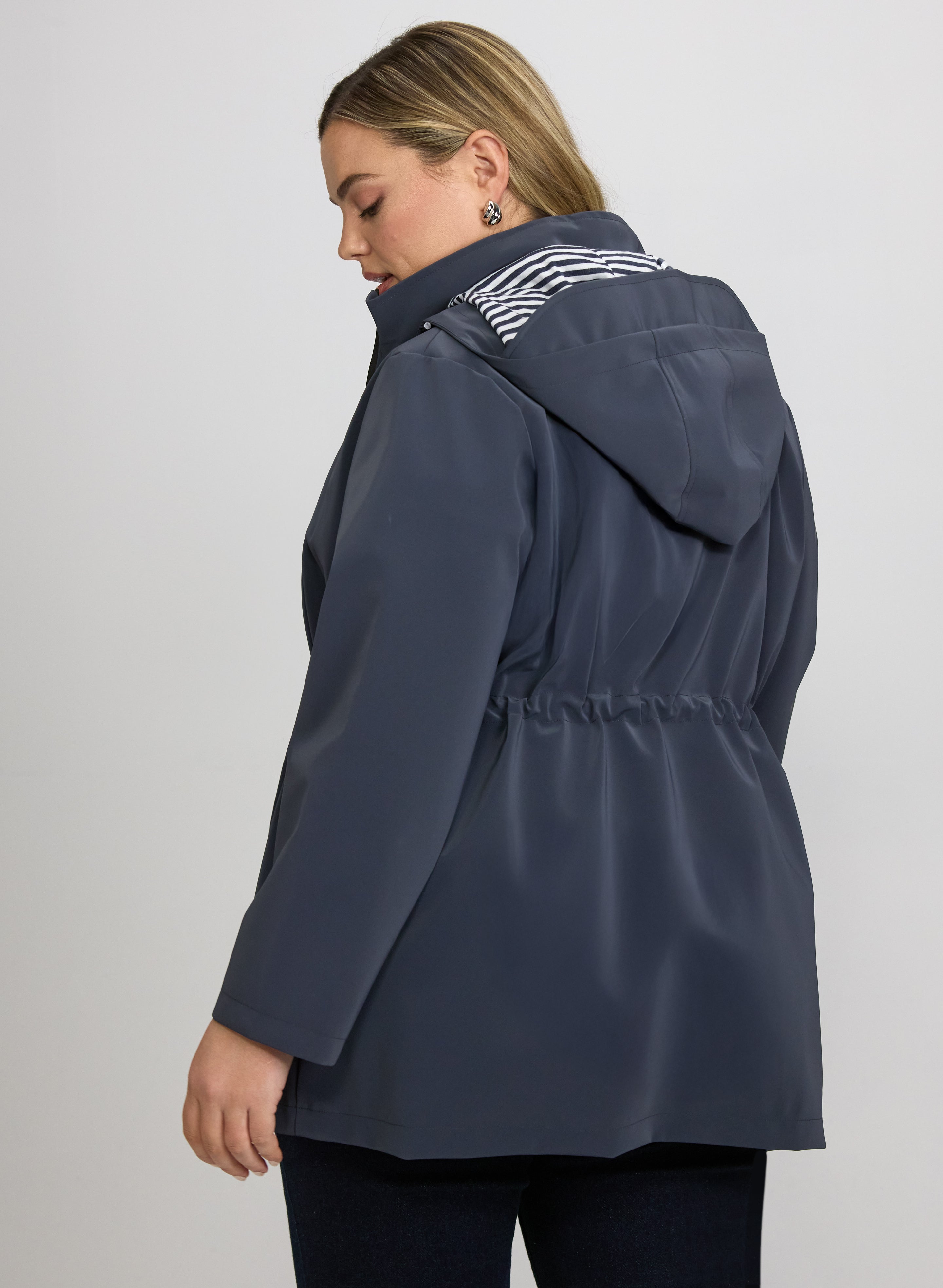 Zip Rain Coat