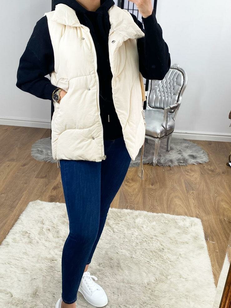 Kruze Padded Puffer Light Weight Pocket Gilet