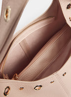 Grommet Embellished Bag