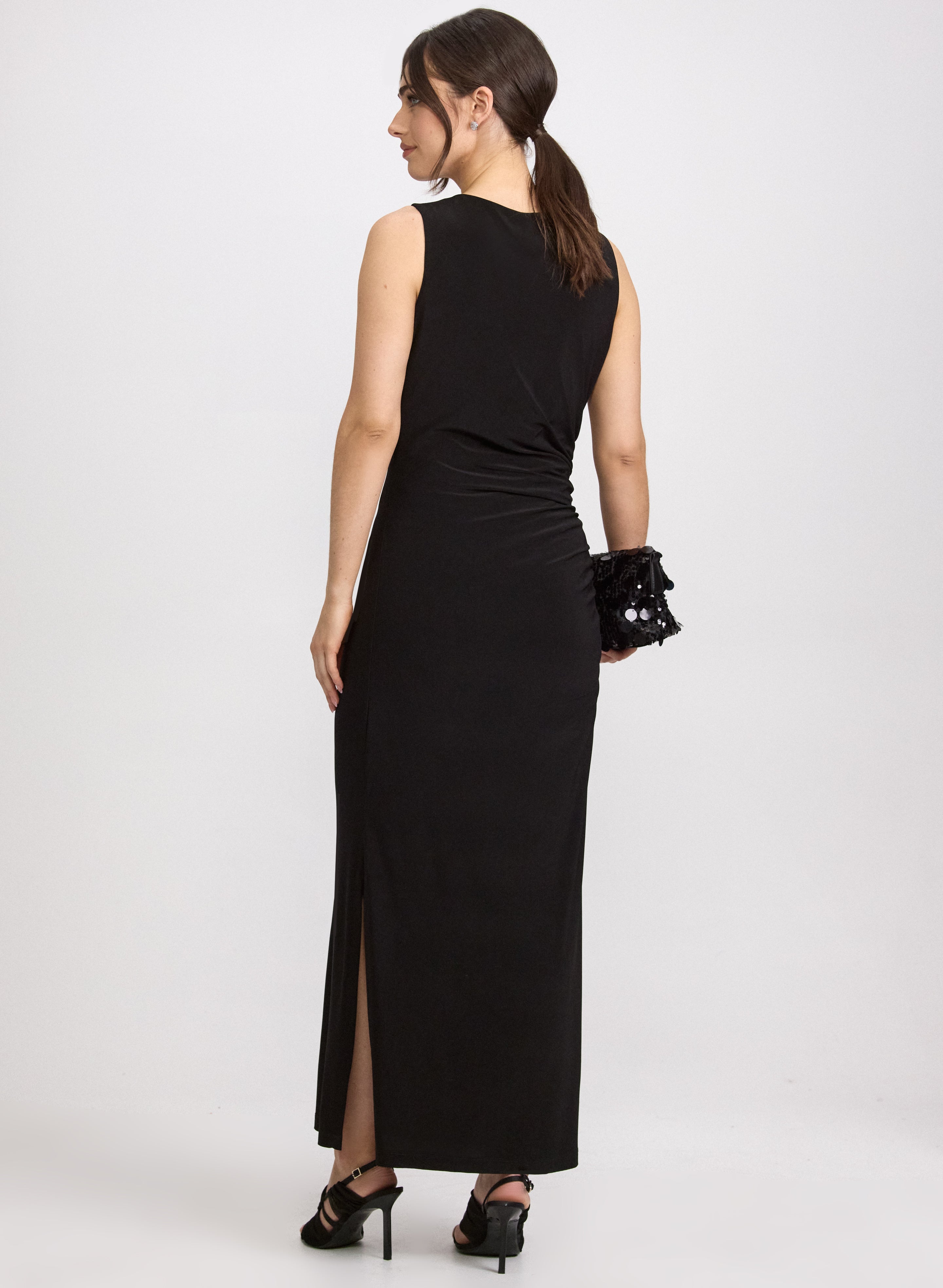 Ruched Jersey Dress