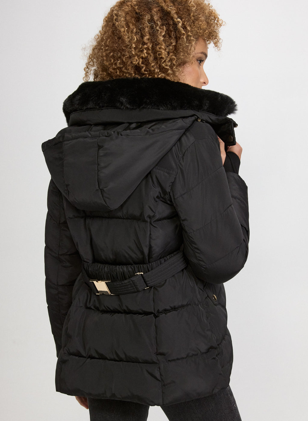 Quilted Zip Coat