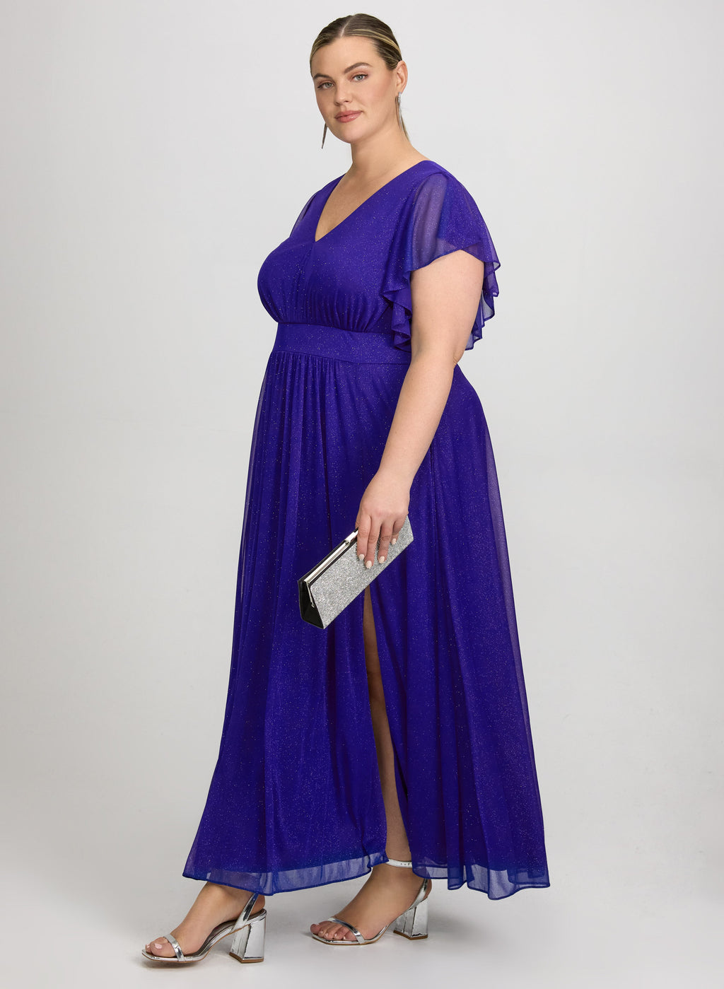 Glitter Mesh Dress