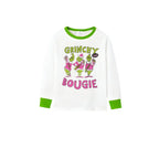 Holiday Family Christmas Pajamas Set With Cute Xmas Character Pattern Design
