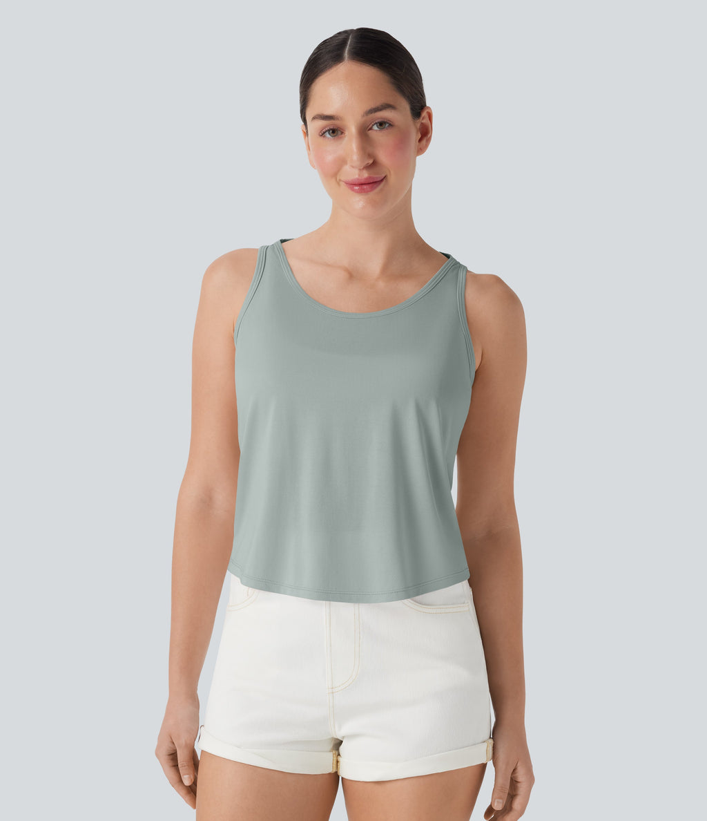 Sleeveless Casual Top