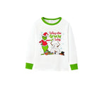 Holiday Family Christmas Pajamas Set With Playful Xmas Character Pattern Design
